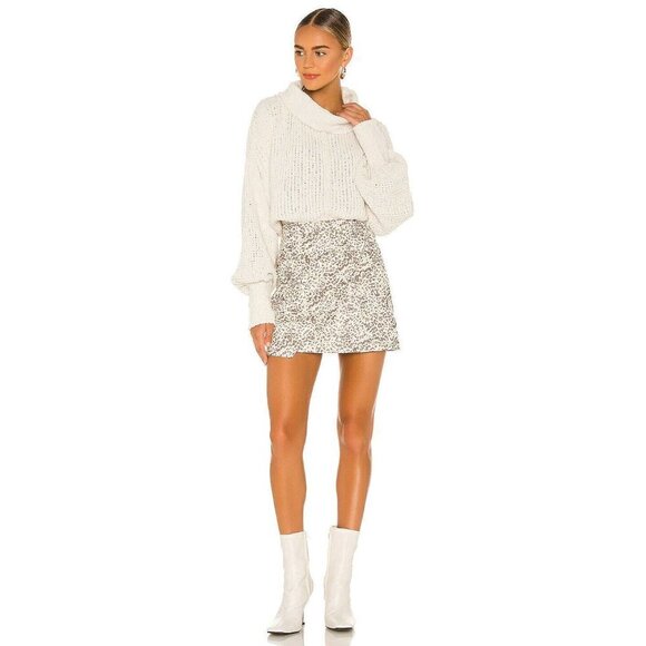 Free People Be Yours Pullover Sweater Vanilla Bean L - Picture 4 of 4